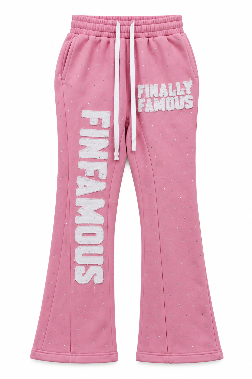 Starts Rhinestone Flare Pants