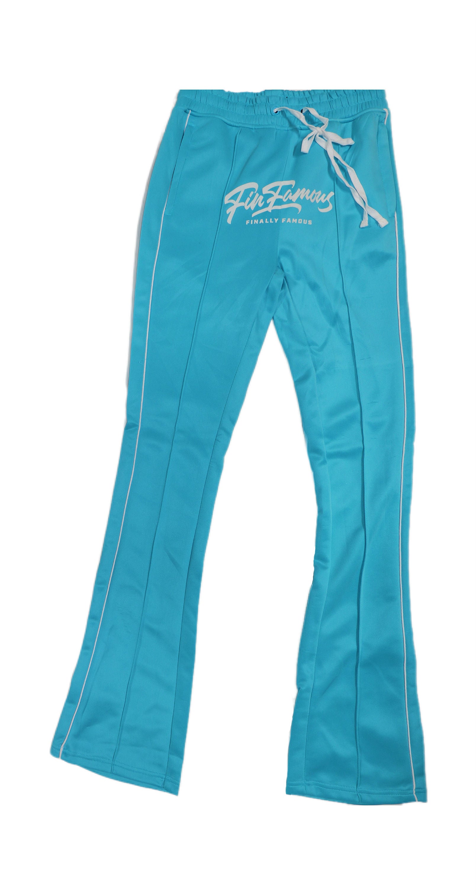 Sky Blue Finfamous Flare Pants