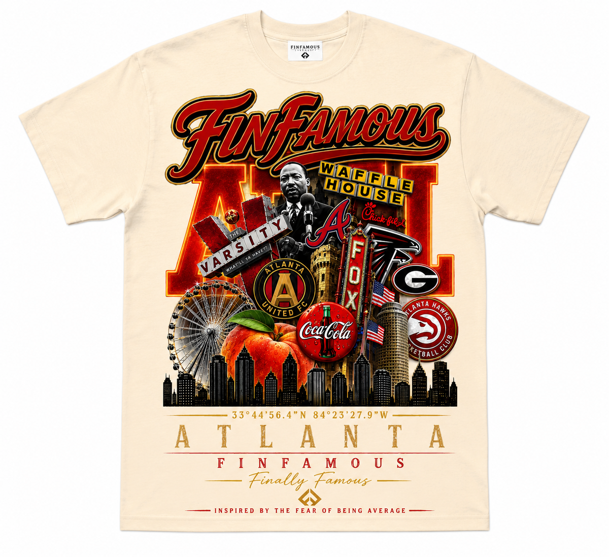 Atlanta City of Fame tee